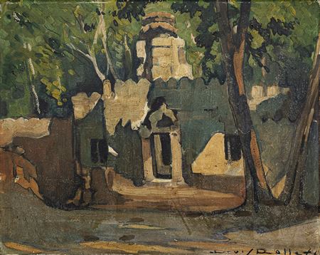 Ruines dans la forêt (Ruins in the Forest)