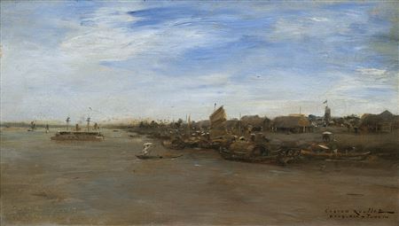 Sample artwork by Gaston Marie Anatole Roullet (1847 - 1925), known for painting - View similar artists and auction records