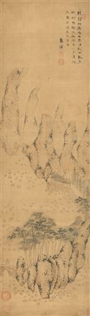 Visiting Friends in the Mountain by Jing Wan - Auction record, sale price, and art valuation. Compare with similar artists and explore comparable artworks.