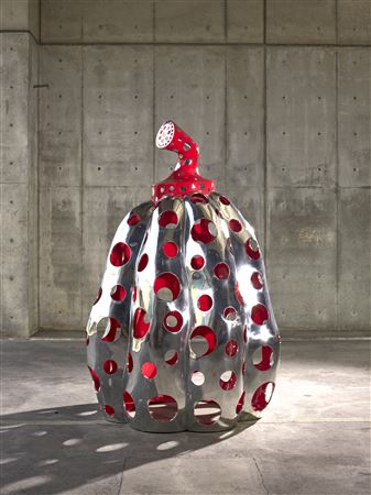 Reach Up to the Universe, Dotted Pumpkin (Vermilion)