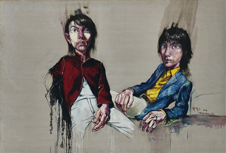 Portrait of Two Men