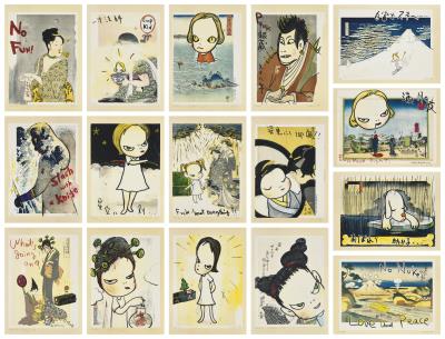 In the Floating World (set of 16)