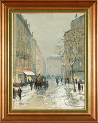 Sample artwork by Michel Chapuis (1925 - 2004), known for painting - View similar artists and auction records