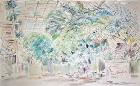 The Orangery in the Luxembourg Gardens, Paris by Jean Dubreuil - Auction record, sale price, and art valuation. Compare with similar artists and explore comparable artworks.