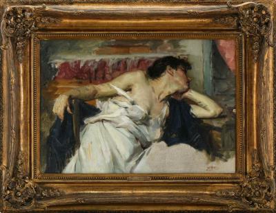 Adelaide by Jose Vital Branco Malhoa - Auction record, sale price, and art valuation. Compare with similar artists and explore comparable artworks.