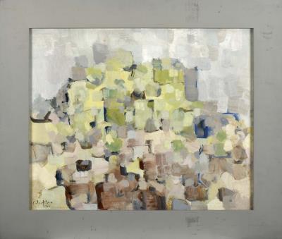 Sample artwork by Celestino Alves (1913 - 1974), known for landscape painting - View similar artists and auction records