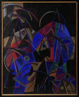 Sample artwork by Isabel Laginhas (Born 1942), known for painting - View similar artists and auction records