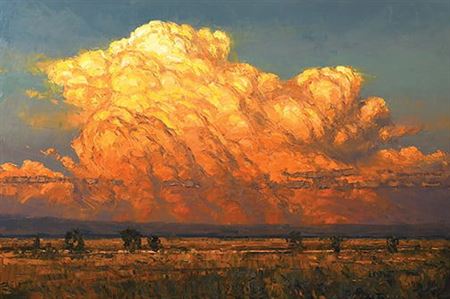 Sample artwork by Caleb Meyer (Born 1982), known for landscape, botanical - View similar artists and auction records