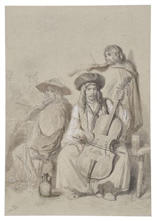 Three string players
