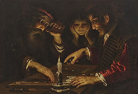Backgammon players by Pietro Ricchi - Auction record, sale price, and art valuation. Compare with similar artists and explore comparable artworks.