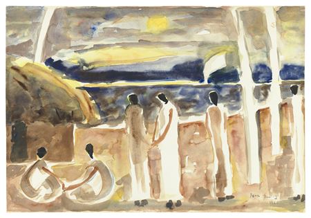 Untitled (Figures by the Sea)