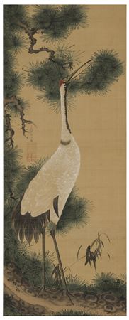 Crane, Pine and Bamboo