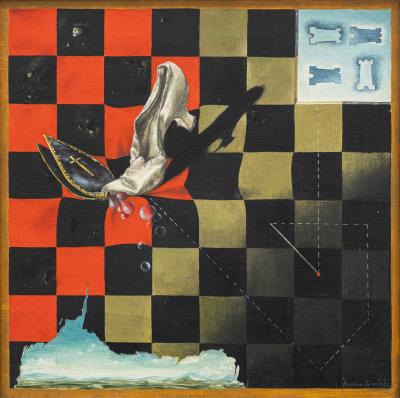 Endgame by Dorothea Margaret Tanning - Auction record, sale price, and art valuation. Compare with similar artists and explore comparable artworks.