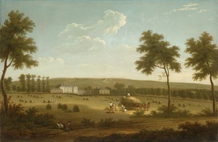 A South-east view of Leybourne Grange, Kent