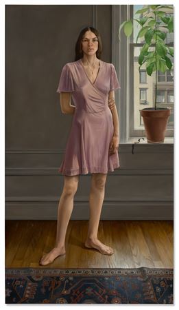 Portrait of Diana II (Pink Dress)