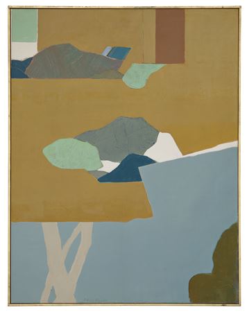 Rock by Kenzo Okada - Auction record, sale price, and art valuation. Compare with similar artists and explore comparable artworks.