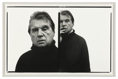 Francis Bacon, Painter, Paris, France, April 11, 1979 (Diptych)