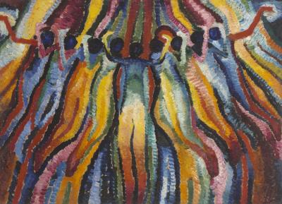 Sample artwork by Wilhelm Morgner (1891 - 1917), known for expressionist painting, graphic art - View similar artists and auction records
