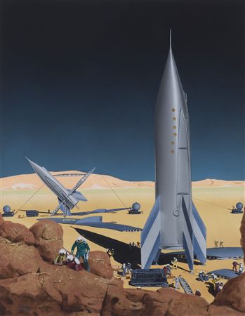 EXPLORERS OF MARS PREPARING TO RETURN TO EARTH