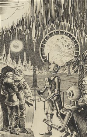 Sample artwork by Julian Krupa (20th century), known for comic illustration - View similar artists and auction records