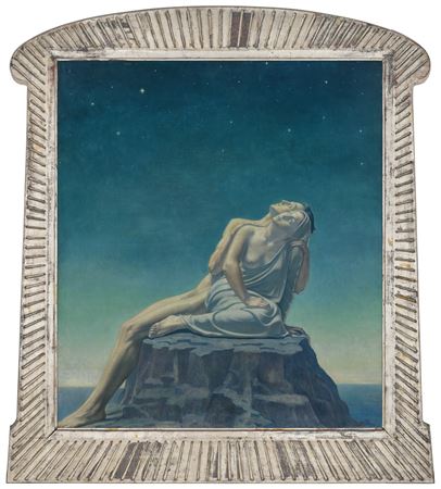 Sample artwork by Jean Delville (1867 - 1953), known for symbolist painting - View similar artists and auction records
