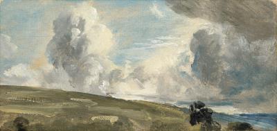 Cloud Study, possibly over Harnham Ridge
