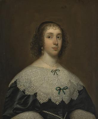 Portrait of a lady, traditionally identified as Queen Henrietta Maria