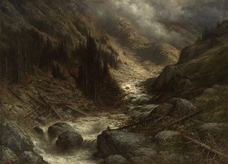A Torrent in the Engadine