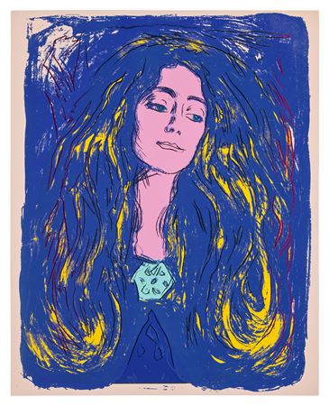 Eva Mudocci (After Munch)