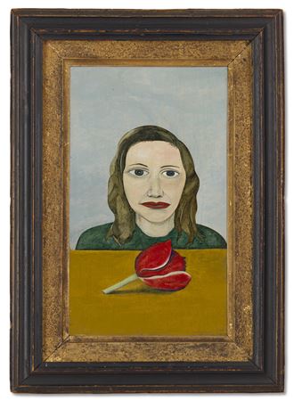 Woman with a Tulip