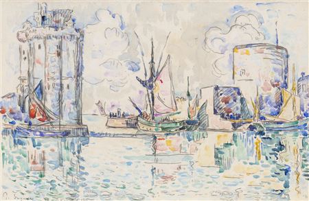 La Rochelle. Sortie du port