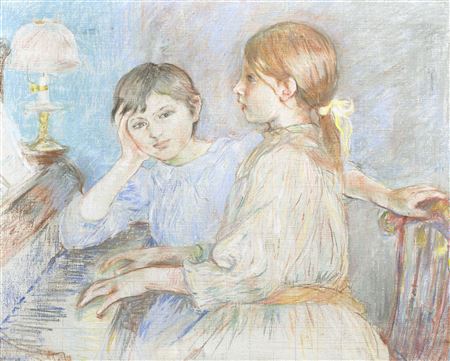 Jeanne Cobillard au piano et Julie Manet