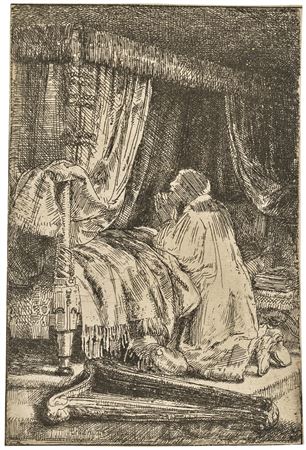 David in Prayer