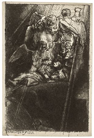 Jacob’s Ladder, from: Four Illustrations to Manasseh Ben Israel 'Piedra Gloriosa'