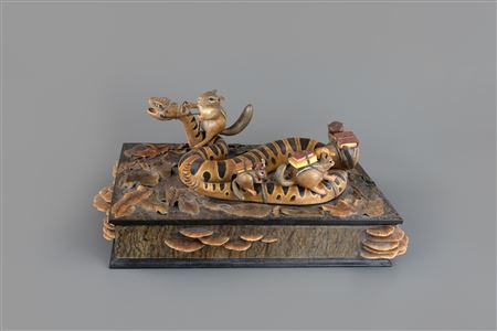 Chipmunks Riding a Rattlesnake Box