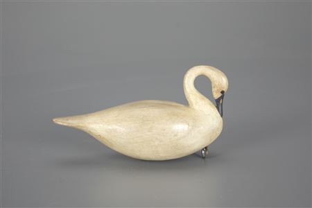 Miniature Preening Swan
