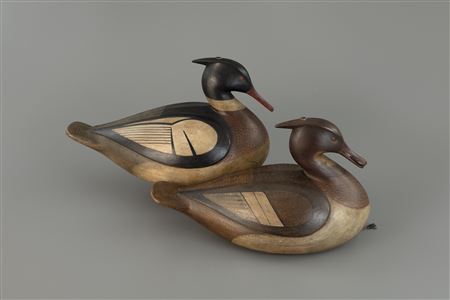 "Stavis ""High-Tri"" Merganser Pair"