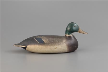 Sample artwork by Nathan Rowley Horner (1882 - 1942), known for decoy carving, mallard ducks - View similar artists and auction records