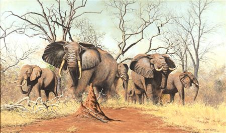 On the Move by Martin Koch - Auction record, sale price, and art valuation. Compare with similar artists and explore comparable artworks.