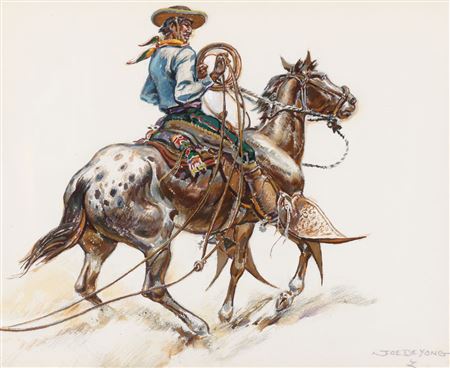 Vaquero on Horseback