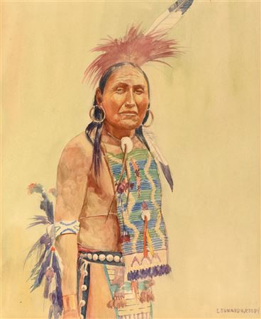 Plains Indian Brave