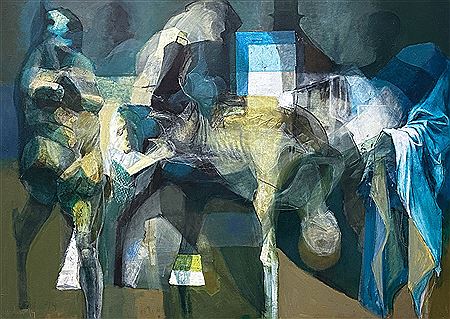 Deposition in the Street by Howard Warshaw - Auction record, sale price, and art valuation. Compare with similar artists and explore comparable artworks.