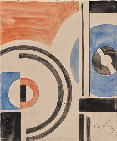 Study for 'Circulars and Rectilinears