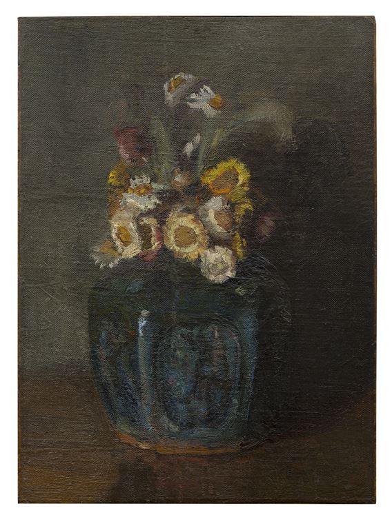 Ginger jar with flowers - Image 2 of 5