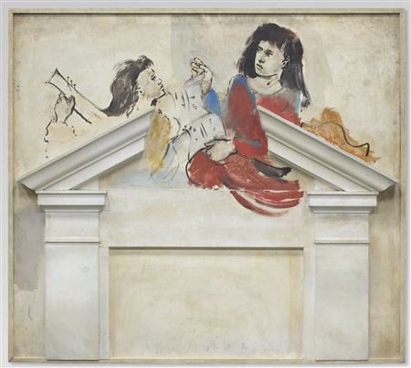 'The Musicians', set design for Marie-Blanche de Polignac