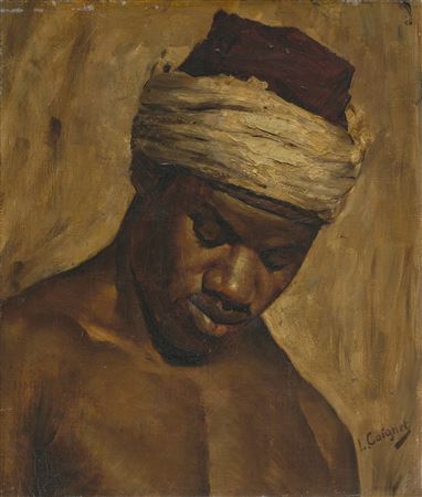 Portrait d'un homme, en buste