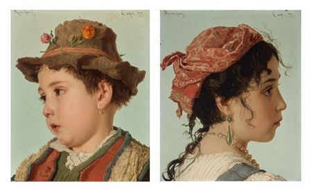 Un Jeune paysan ; Une Jeune paysane by Adriano Bonifazi - Auction record, sale price, and art valuation. Compare with similar artists and explore comparable artworks.