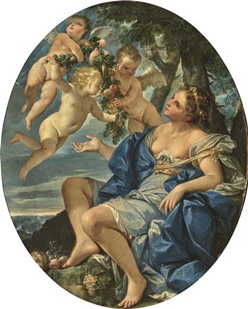 Pomone : allégorie d'été by Giovan Gioseffo dal Sole - Auction record, sale price, and art valuation. Compare with similar artists and explore comparable artworks.
