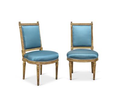Pair of Royal Louis XVI Chairs