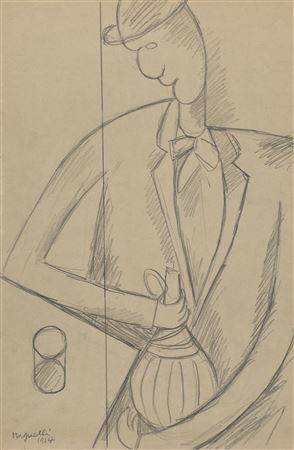 Study for 'L'uomo ubriaco'
